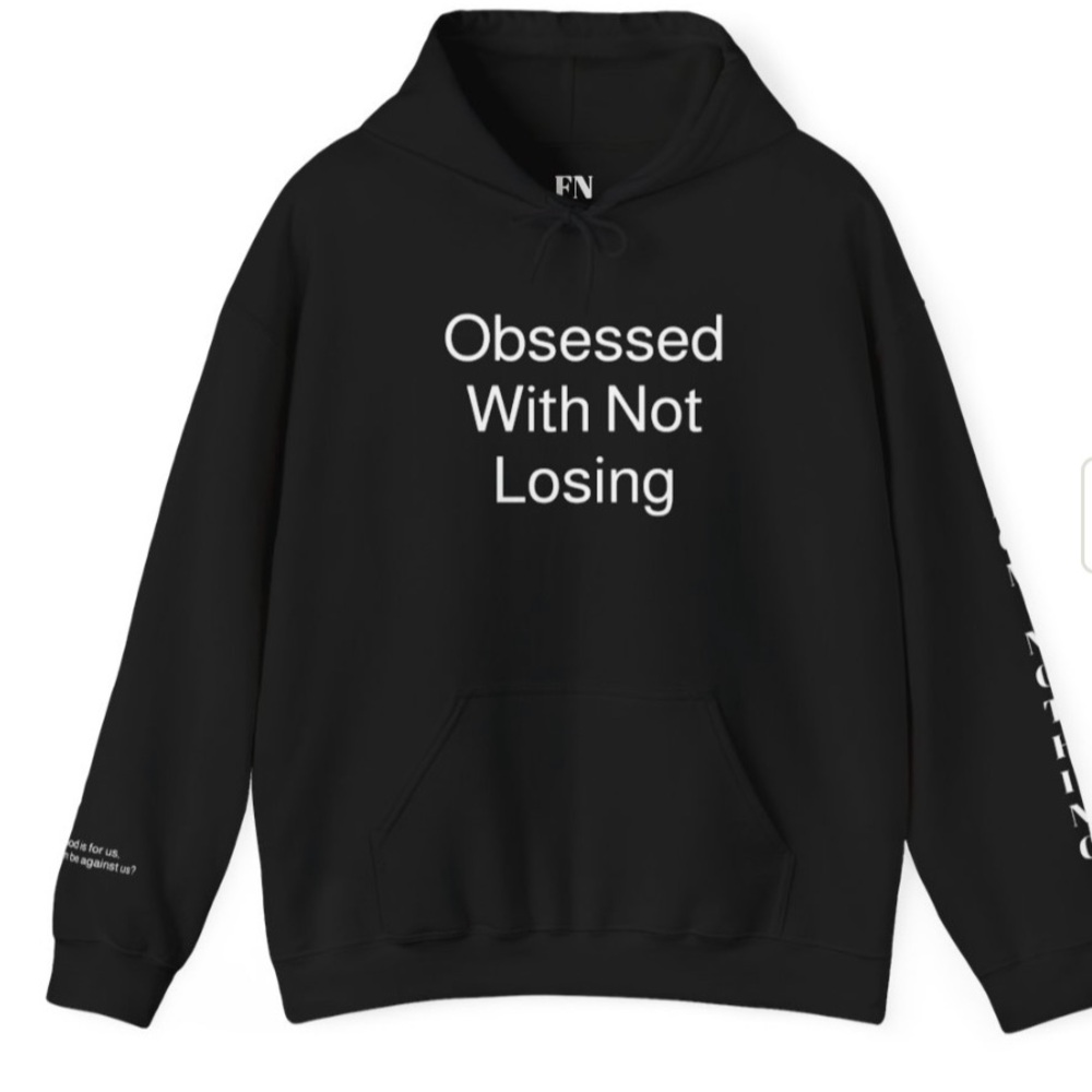 Hoodie with Inspirational Text